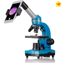 Mikroskopas JUNIOR Biolux SEL Student 40x-1600x Mėlynas
