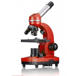 Mikroskopas BIOLUX SEL JUNIOR Student 40x-1600x Raudonas
