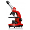 Mikroskopas BIOLUX SEL JUNIOR Student 40x-1600x Raudonas