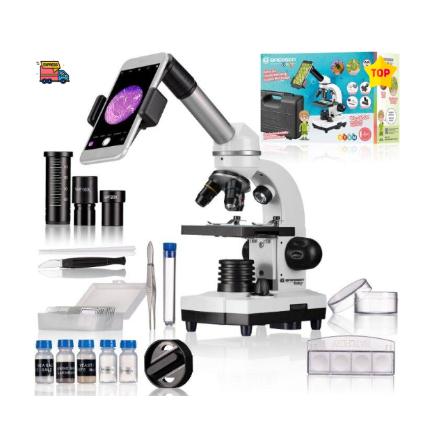 Mikroskopas Junior Biolux SEL Student 40x-1600x. Bresser