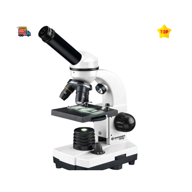 Mikroskopas Junior Biolux SEL Student 40x-1600x. Bresser