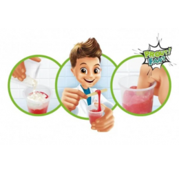 Eksperimentų rinkinys Mini Lab Slime šviečiantys tamsoje
