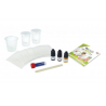 Eksperimentų rinkinys Mini Lab Slime šviečiantys tamsoje