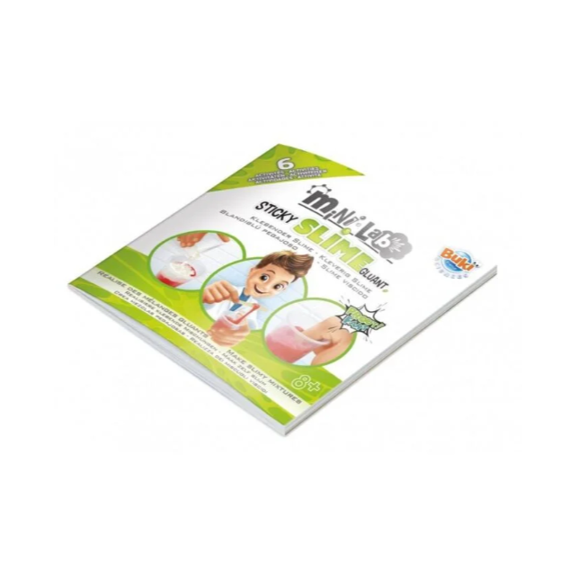 Eksperimentų rinkinys Mini Lab Slime šviečiantys tamsoje