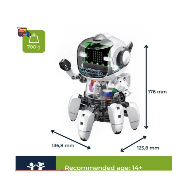 Programuojamas robotas Tobbie 2