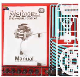 Konstruktorius robotas Wabo 26 maršrutai