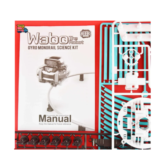 Konstruktorius robotas Wabo 26 maršrutai