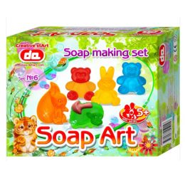 Muiliukų kūrybos rinkinys Soap Art - "Gyvūnai"