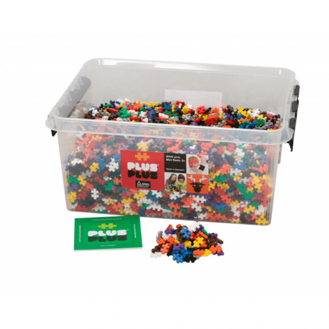 Plus Plus konstruktorius Mini Basic, 6000 det.