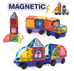 LUDI magnetinis konstruktorius su ratais