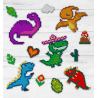 Splat Planet lyginimo karoliukai - Dinozaurai
