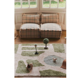 „Tartan Vintage Red“ kilimas 90x120cm.