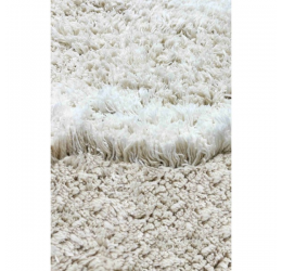 Stilingas medvilninis kilimas 120x160cm., melsvas