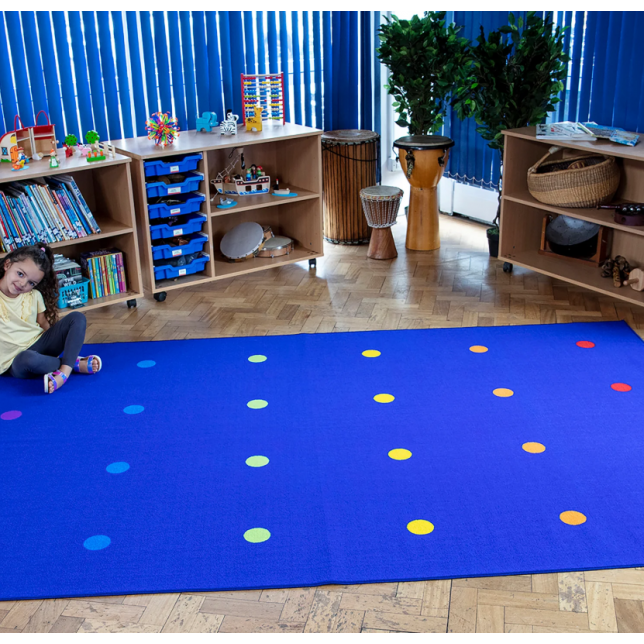 „Essentials™ Spalvoti taškeliai“ vidaus ir lauko kilimas 300x200cm
