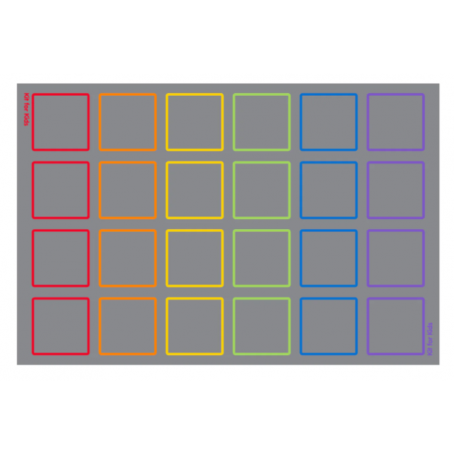 „Essentials™ Spalvoti kvadratai“ kilimas vidaus ir lauko reikmėms 300x200cm