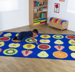 Vaisių kilimas stačiakampis 300x200cm