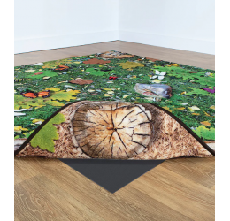 „Natural World™“ dvipusis miško kilimas 200x200cm