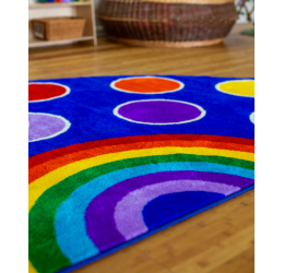 „Rainbow™“ pusapvalis kilimas 300x150cm