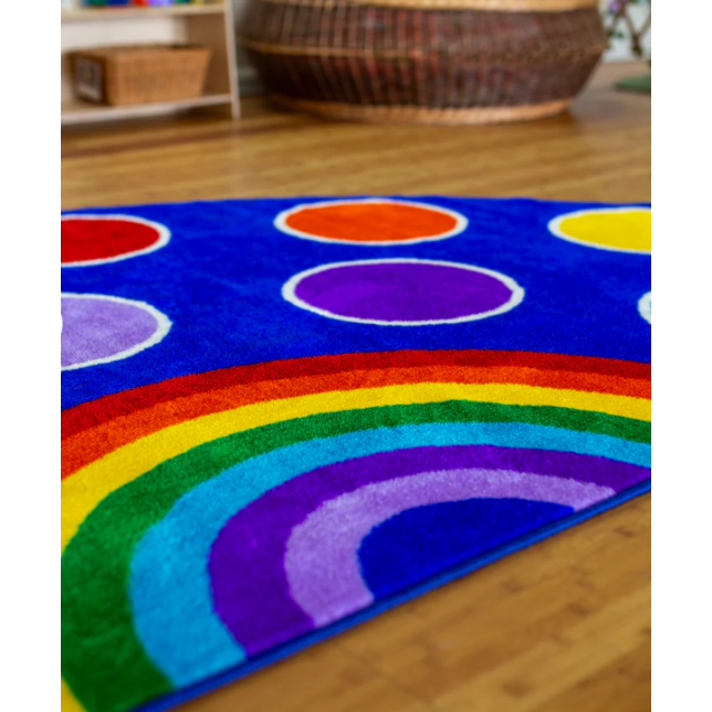 „Rainbow™“ pusapvalis kilimas 300x150cm