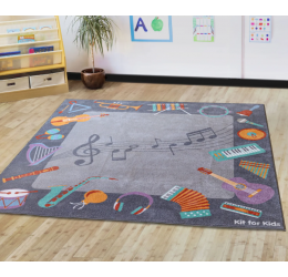 Muzikos instrumentų kilimas 200x200cm