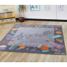 Muzikos instrumentų kilimas 200x200cm