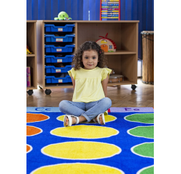Stačiakampis „Rainbow™ ABC“ kilimas 300x200cm