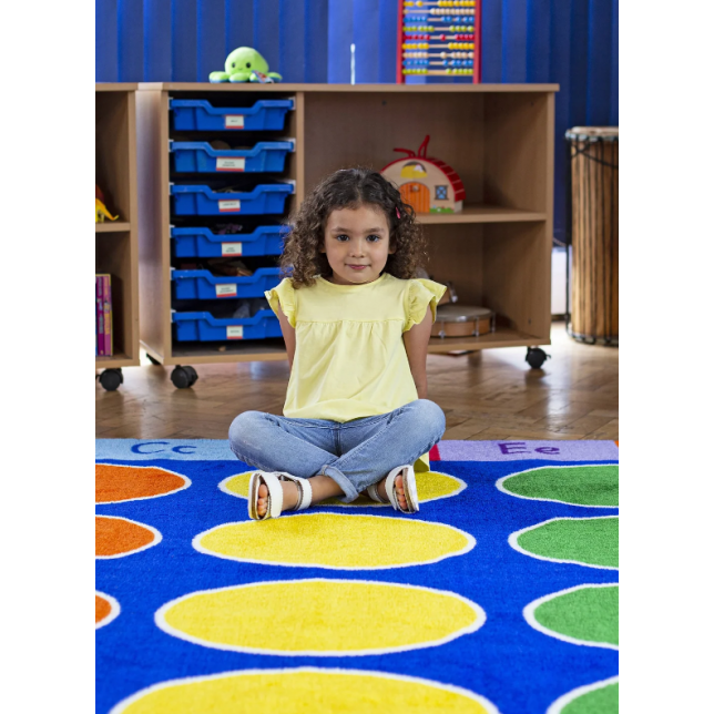 Stačiakampis „Rainbow™ ABC“ kilimas 300x200cm