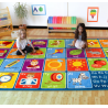 Abėcėlės išdėstymo kilimas 300x200cm