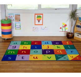 Rainbow™ abėcėlės kilimas 200x150cm