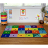 Rainbow™ abėcėlės kilimas 200x150cm