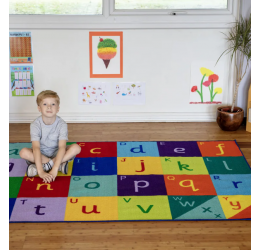 Rainbow™ abėcėlės kilimas 200x150cm