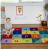 Rainbow™ abėcėlės kilimas 200x150cm