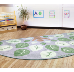 „Natural World™“ pusapvalis kilimas su lapais 300x150cm