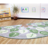„Natural World™“ pusapvalis kilimas su lapais 300x150cm