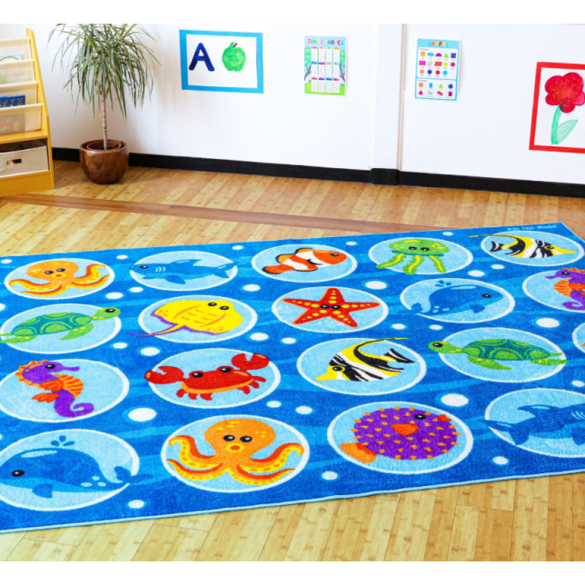 Stačiakampis kilimas „Under the Sea™ 300x200cm