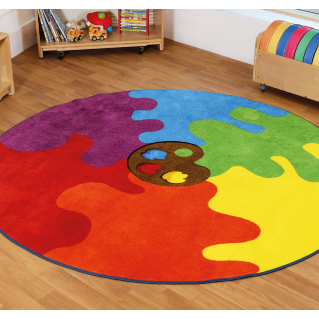 Rainbow™ spalvų paletės kilimas 200cm