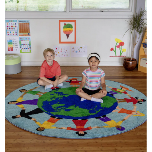 „Pasaulio vaikai™“ daugiakultūris kilimas-200cm