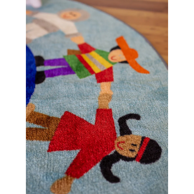 „Pasaulio vaikai™“ daugiakultūris kilimas-200cm