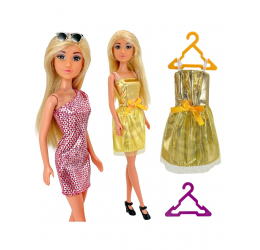 Lili Doll barbės rinkinys su drabužėliais
