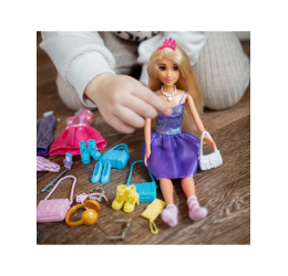 Lili Doll barbės rinkinys su drabužėliais