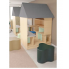 Maxi paslėpta sofa su kampinėmis sėdynėmis. „Cubo“ kolekcija