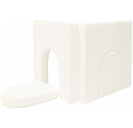 Modulinė poroloninė sofa, šviesi