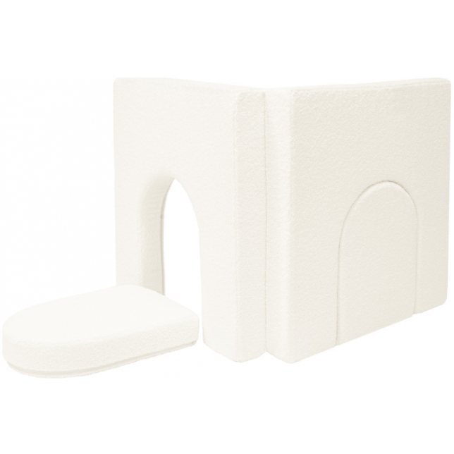 Modulinė poroloninė sofa, šviesi