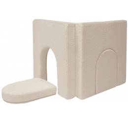Modulinė poroloninė sofa, šviesi