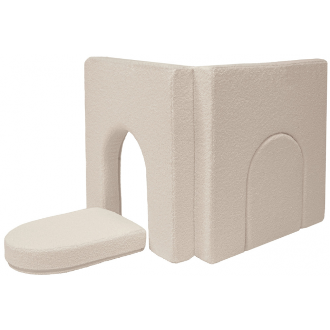 Modulinė poroloninė sofa, šviesi
