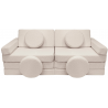 Modulinė poroloninė sofa, šviesi