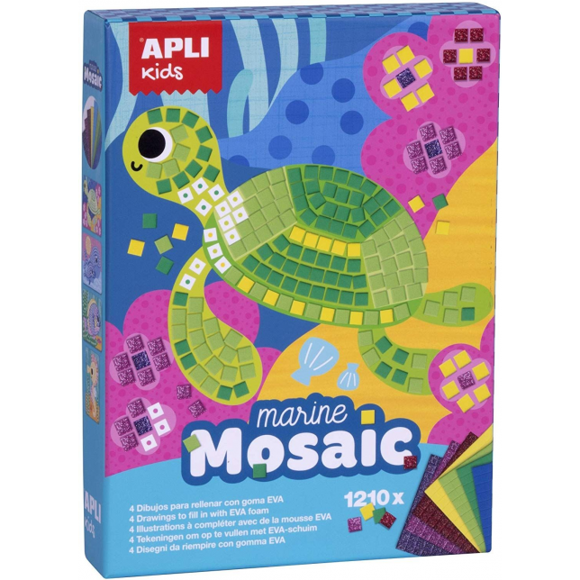 Porolono mozaika „Jūros pasaulis”