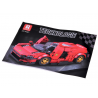 Raudono superautomobilio konstravimo rinkinys