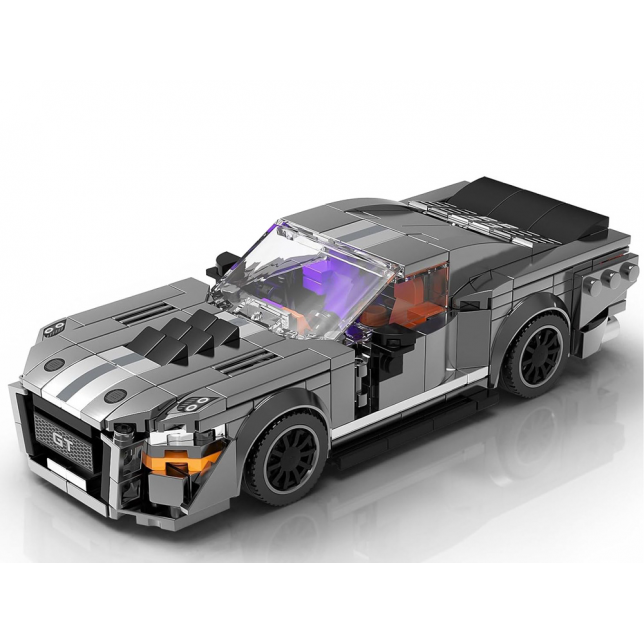 Raudono superautomobilio konstravimo rinkinys