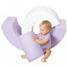 Soft Play rinkinys „Footbridge su čiuožykla“ (5 blokai), kreminės spalvos